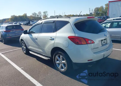 2009 Nissan Murano S z USA, uszkodzony, nr VIN JN8AZ18W09W126270